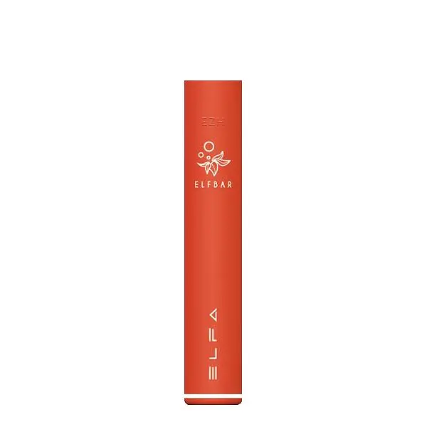 elfbar-elfa-orange-1_600x600.jpg Elfbar Elfa CP Basisgerät in Orange, schlankes Stift-Design mit Elfbar-Logo, Einzelansicht