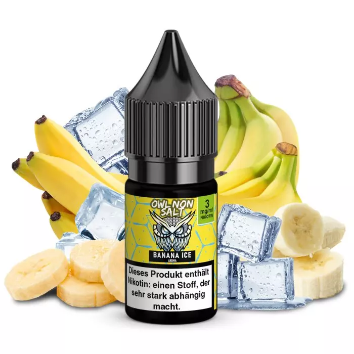 OWL Non-Salt - Banana Ice - 10ml Liquid