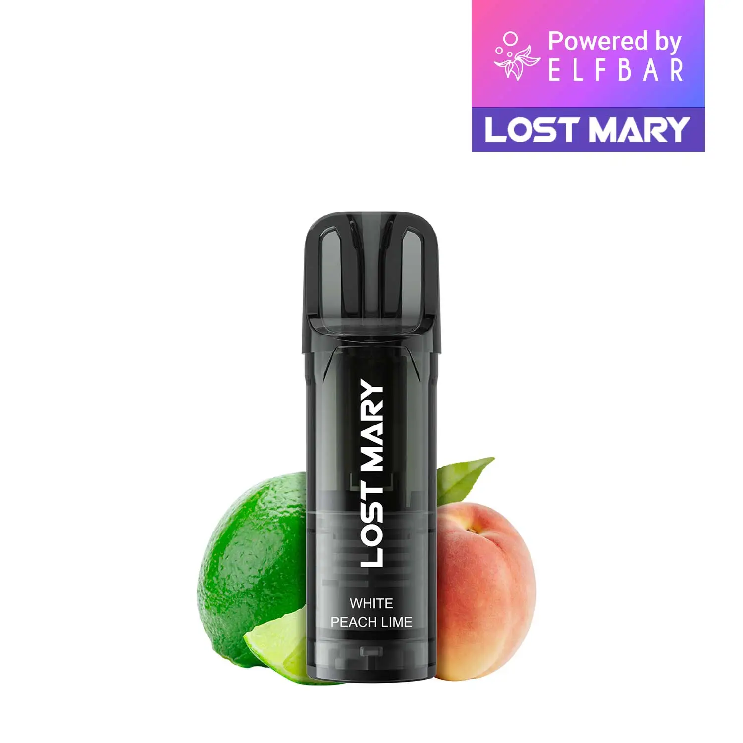 2x Lost Mary Wavi Pod - White Peach Lime