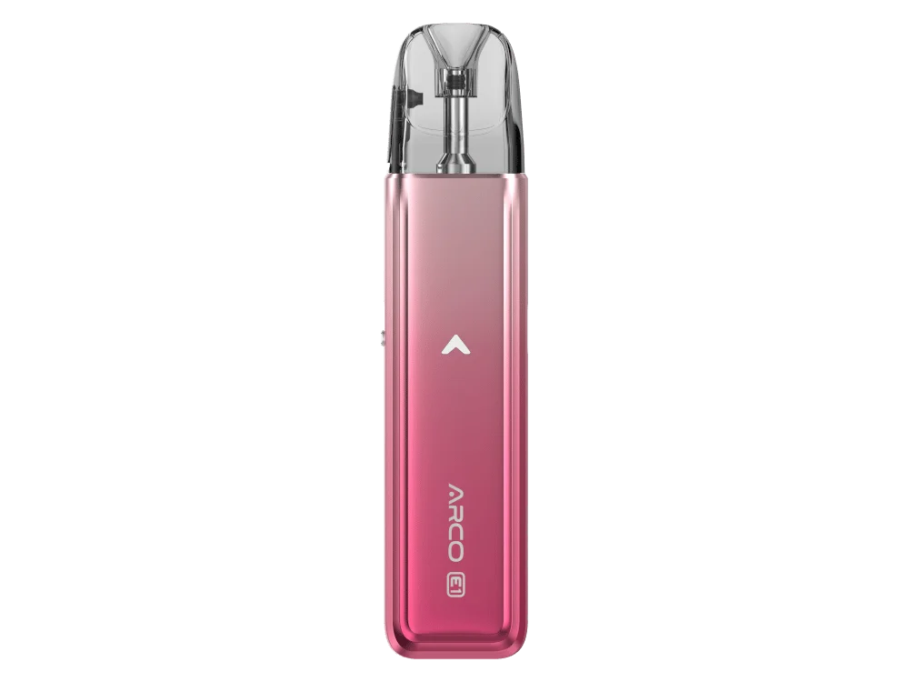 SMOK Arco E1 Pod-System in Pink, kompaktes E-Zigaretten-Set mit Pod, Vorderansicht
