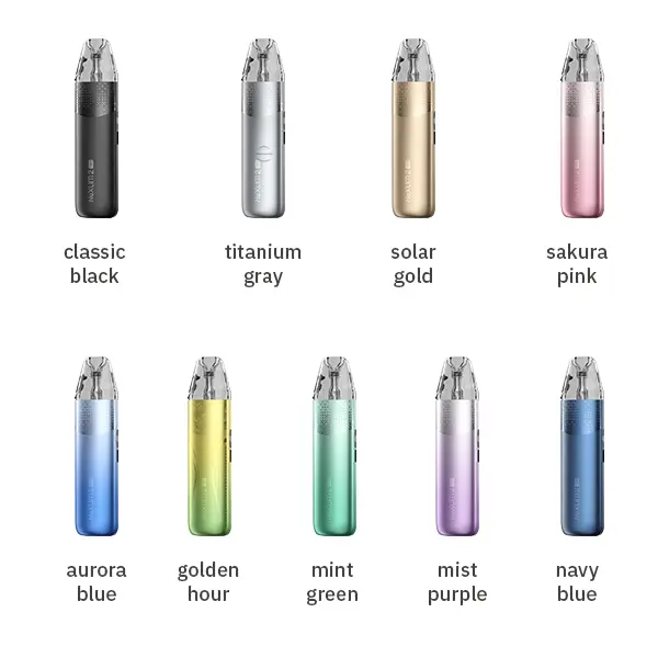 oxva-nexlim-2-mini-pod-kit-10.jpg Oxva NeXlim 2 Mini Pod Kit – Farbübersicht mit 8 Varianten: Schwarz, Grau, Gold, Rosa, Blau, Goldenstunde, Mint, Navy