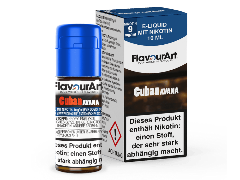Cuban Avana - 10ml Liquid Cuban Avana - 10ml Liquid