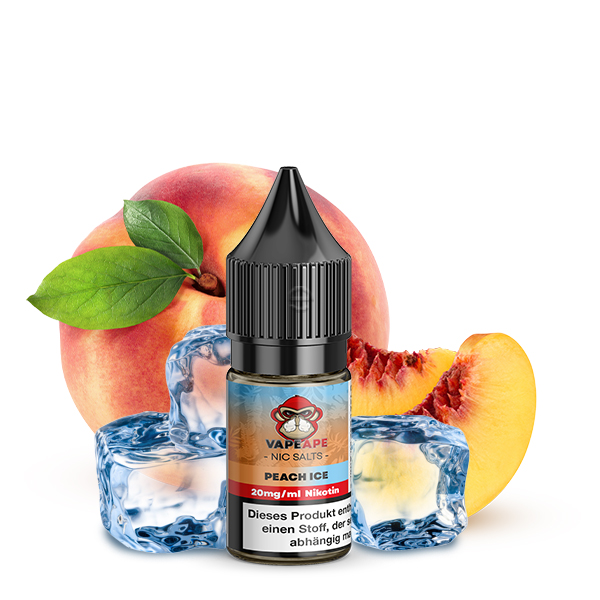 Peach Ice - 10ml Nikotinsalz-Liquid