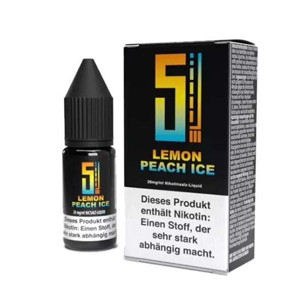 Lemon Peach Ice 10ml Nikotinsalz-Liquid