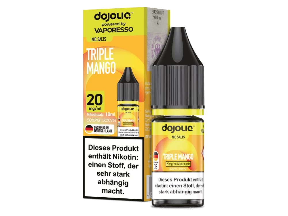 Dojoliq - Triple Mango - 10ml Nikotinsalz Liquid