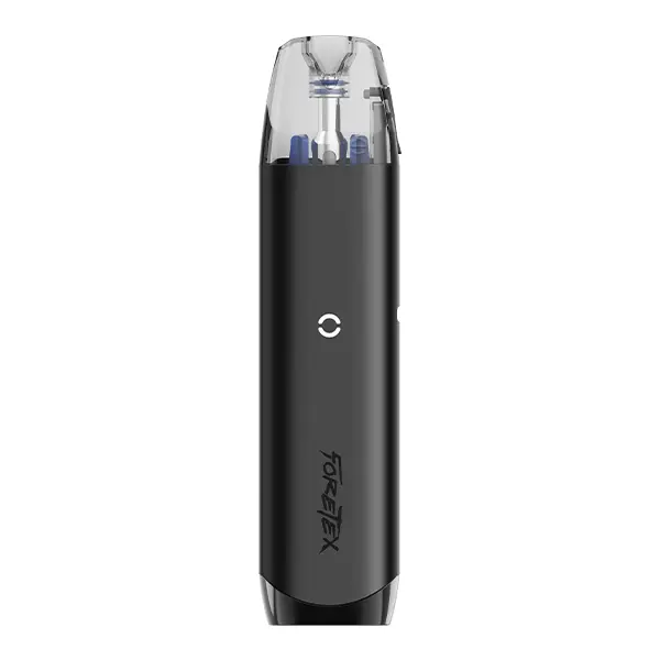 Innokin Foretex Pod Kit in Carbon Black, kompaktes Pod-System mit eingesetztem Pod