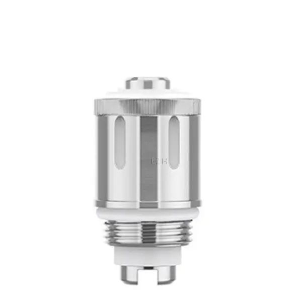 Eleaf GS Air Verdampferkopf (Coil), silbernes Metallgehäuse, Nahaufnahme einzeln