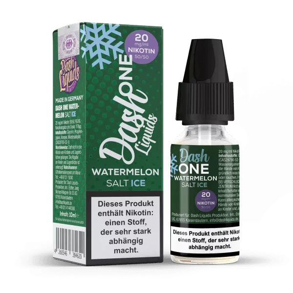 Dash One - Watermelon Ice - 10ml Nikotinsalz Liquid