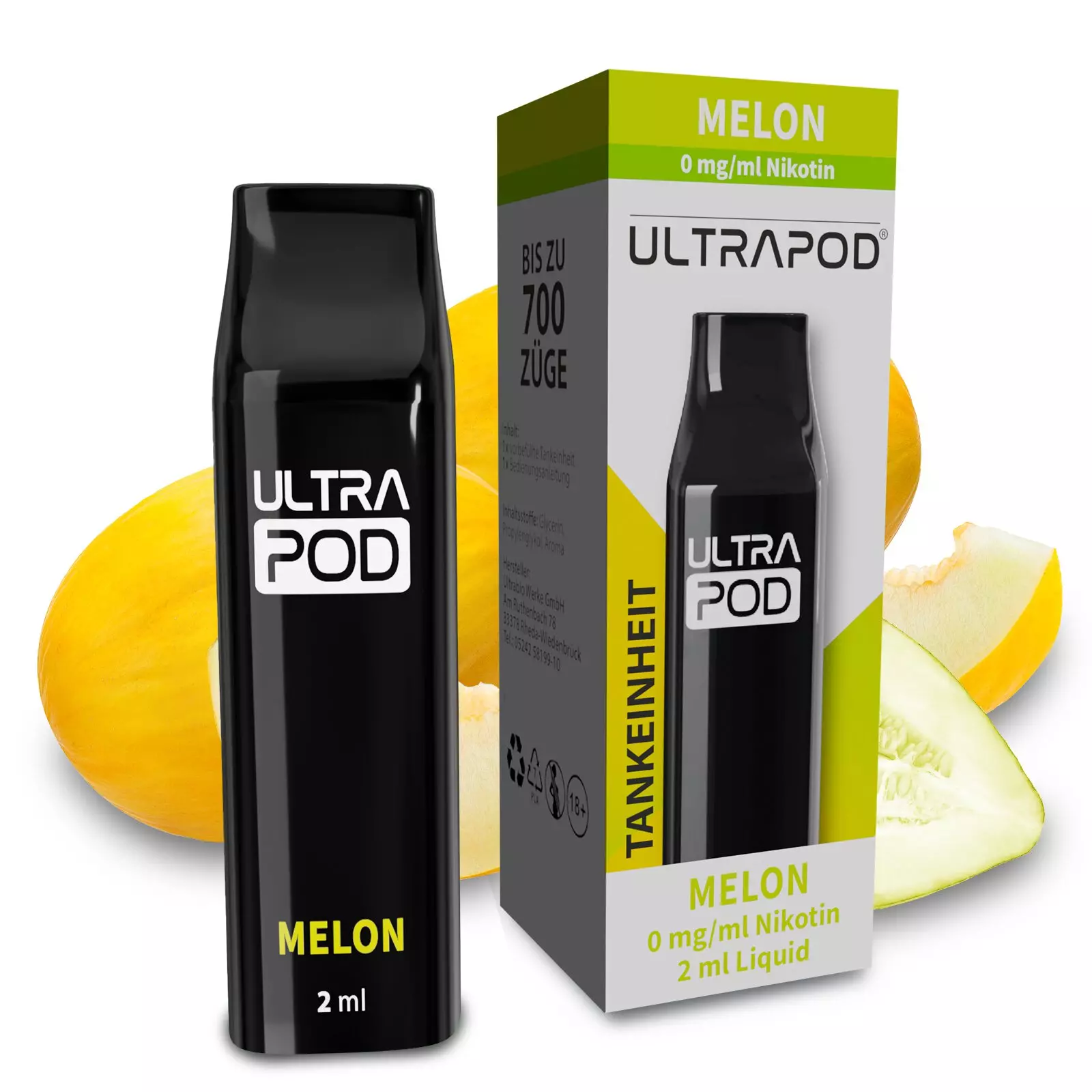 Ultrapod Prefilled Pod - Melon Ultrapod Prefilled Pod - Melon