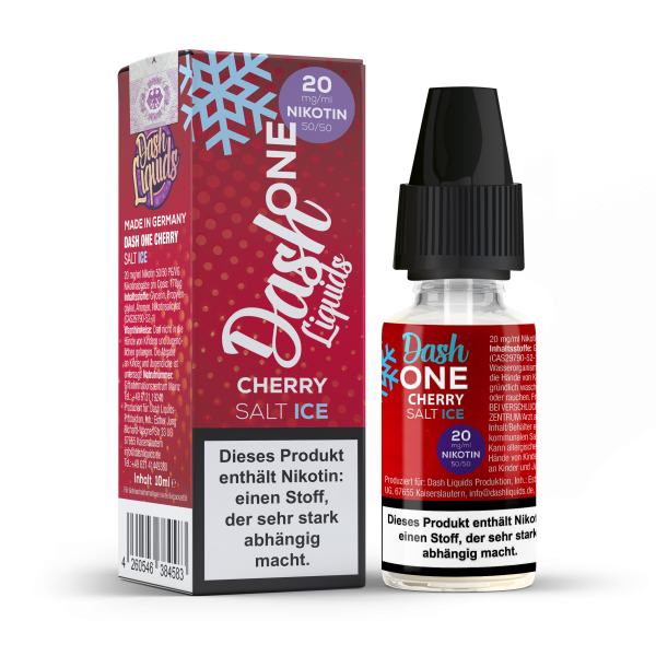 Dash One - Cherry Ice - 10ml Nikotinsalz Liquid