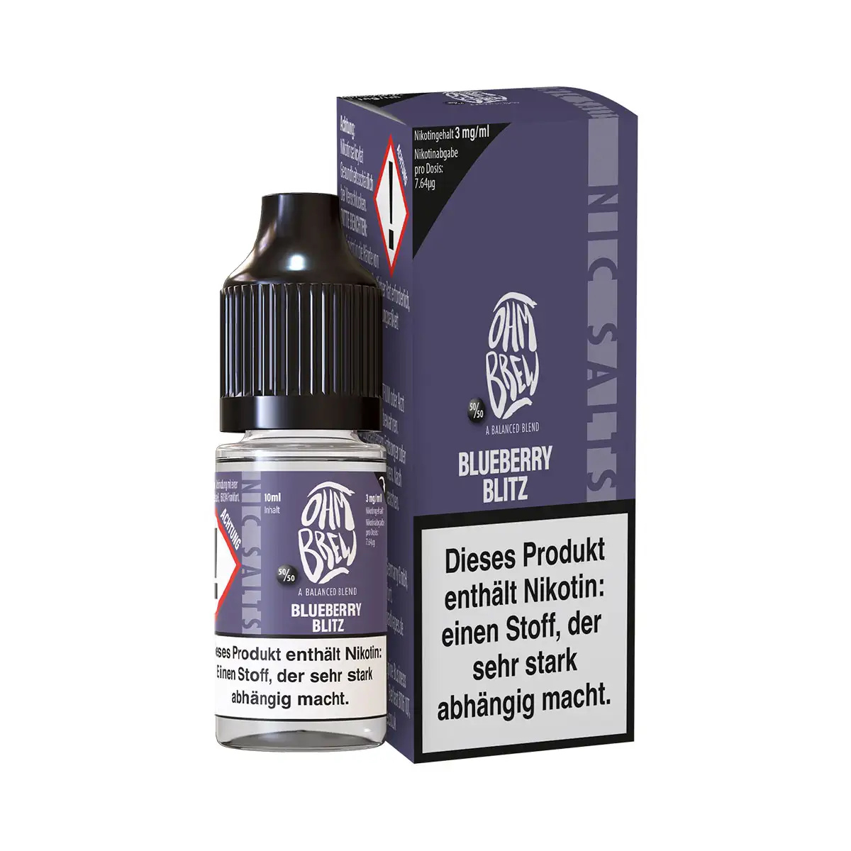 Blueberry Blitz - 10ml Nikotinsalz Liquid