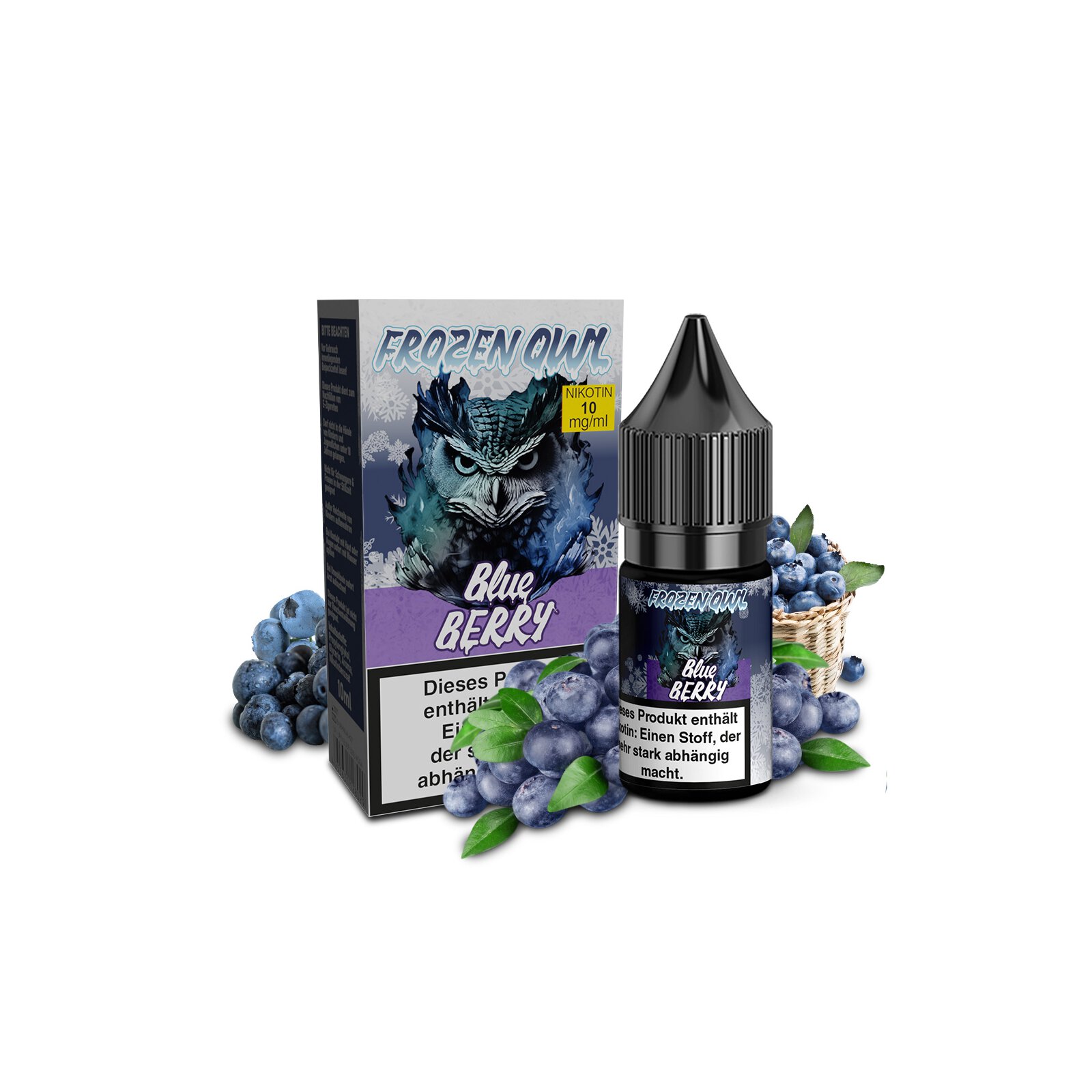 Blueberry - 10ml Nikotinsalz-Liquid 