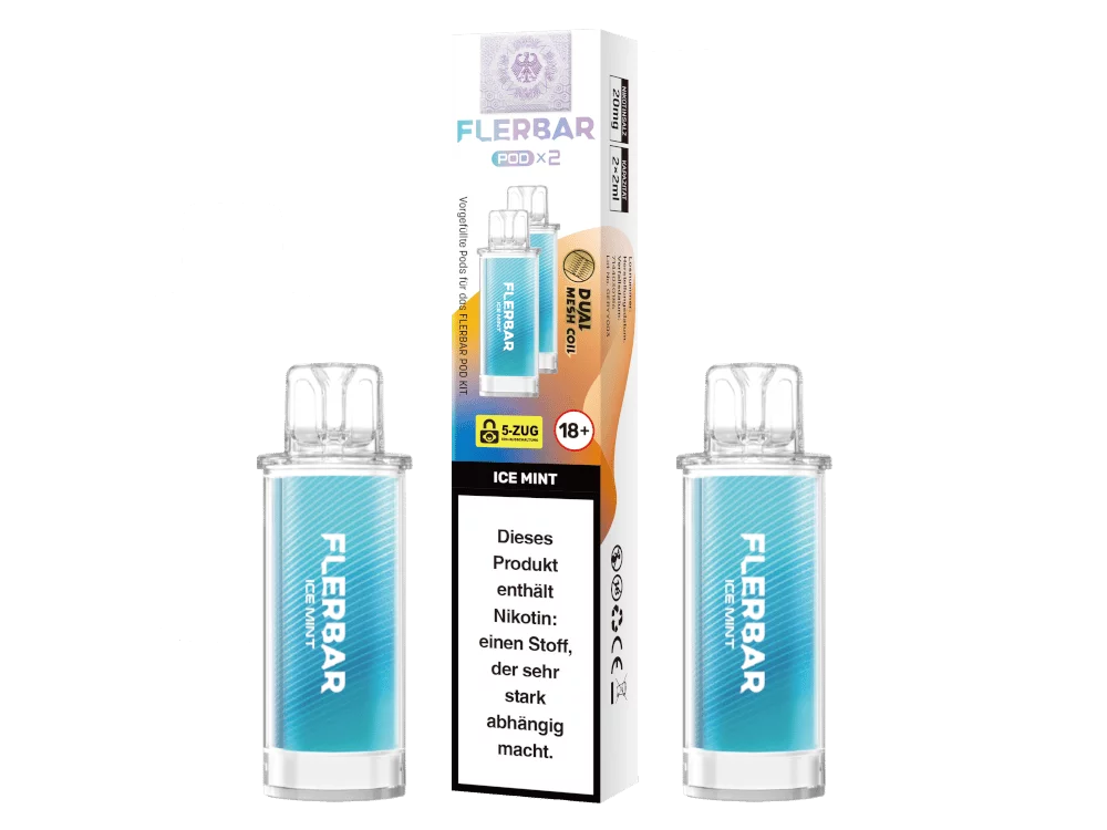 2x Flerbar - Prefilled Pod - Ice Mint