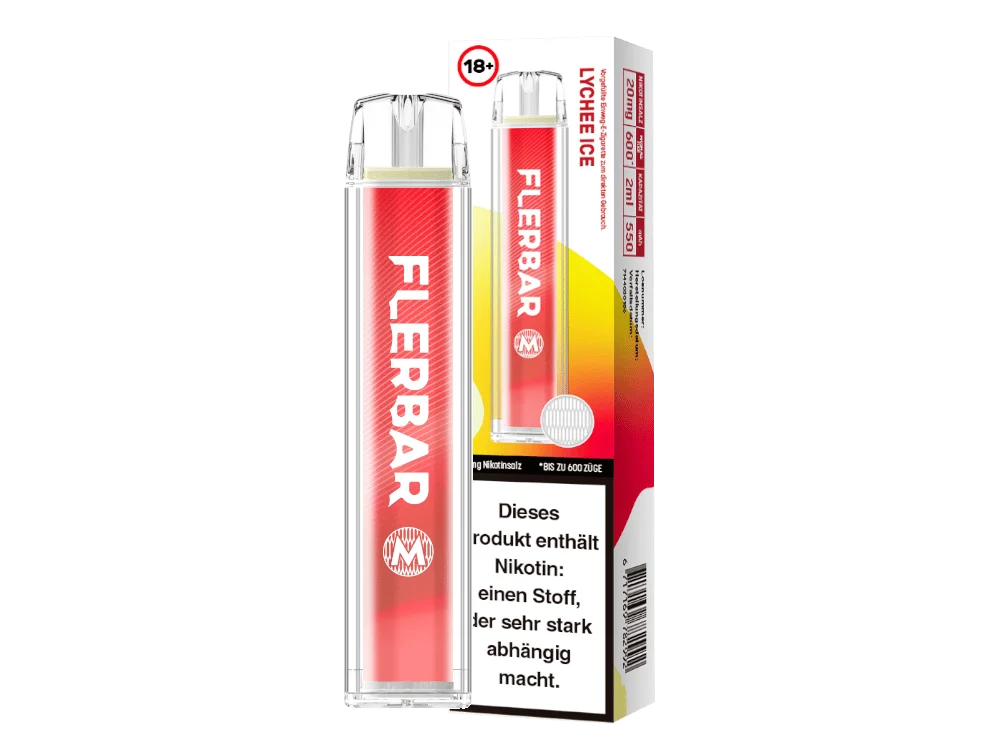 Flerbar M Einweg E-Zigarette - Lychee Ice