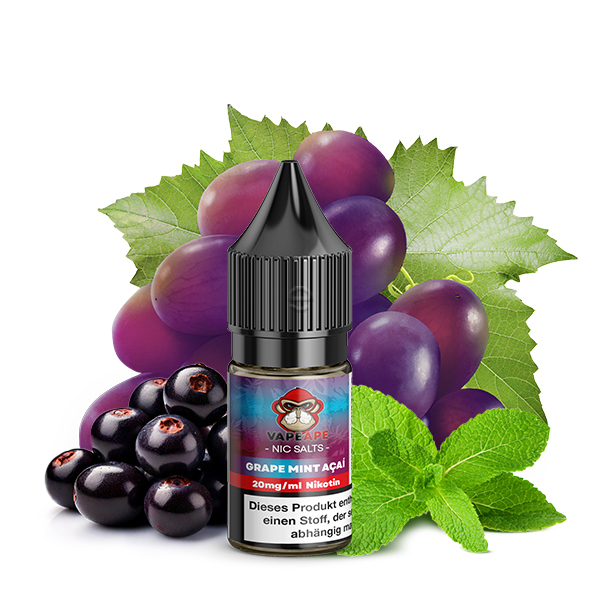 Grape Mint Acai - 10ml Nikotinsalz-Liquid