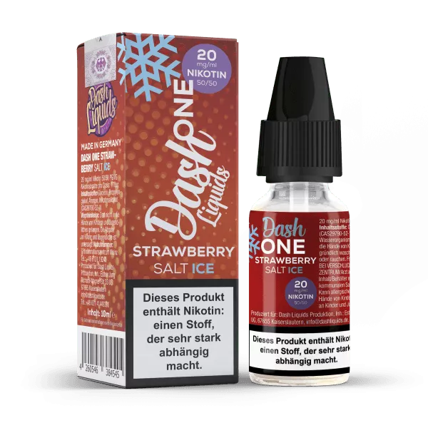 Dash One - Strawberry Ice - 10ml Nikotinsalz Liquid