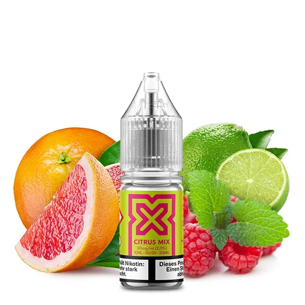PodSalt - X Citrus Mix - 10ml Nikotinsalz-Liquid