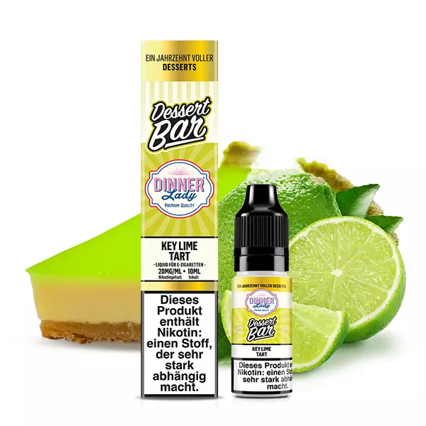 Key Lime Tart - 10ml Nikotinsalz-Liquid