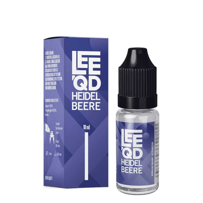 LEEQD - Fruit Heidelbeere - 10ml Liquid