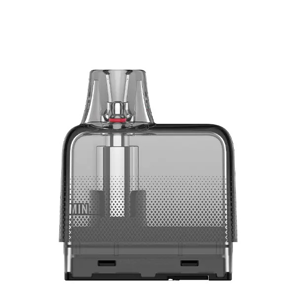 Vaporesso Eco Nano Plus Lush Mesh Ersatz-Pod in Grau, Einzelansicht mit rotem Coil-Einsatz