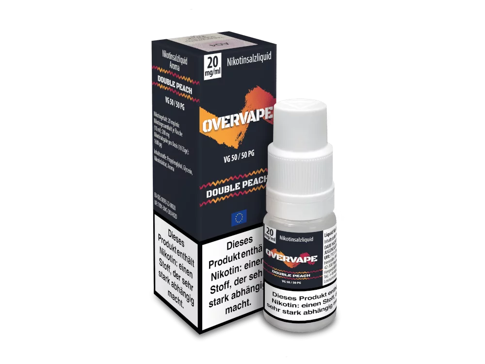 Double Peach - 10ml Nikotinsalz-Liquid