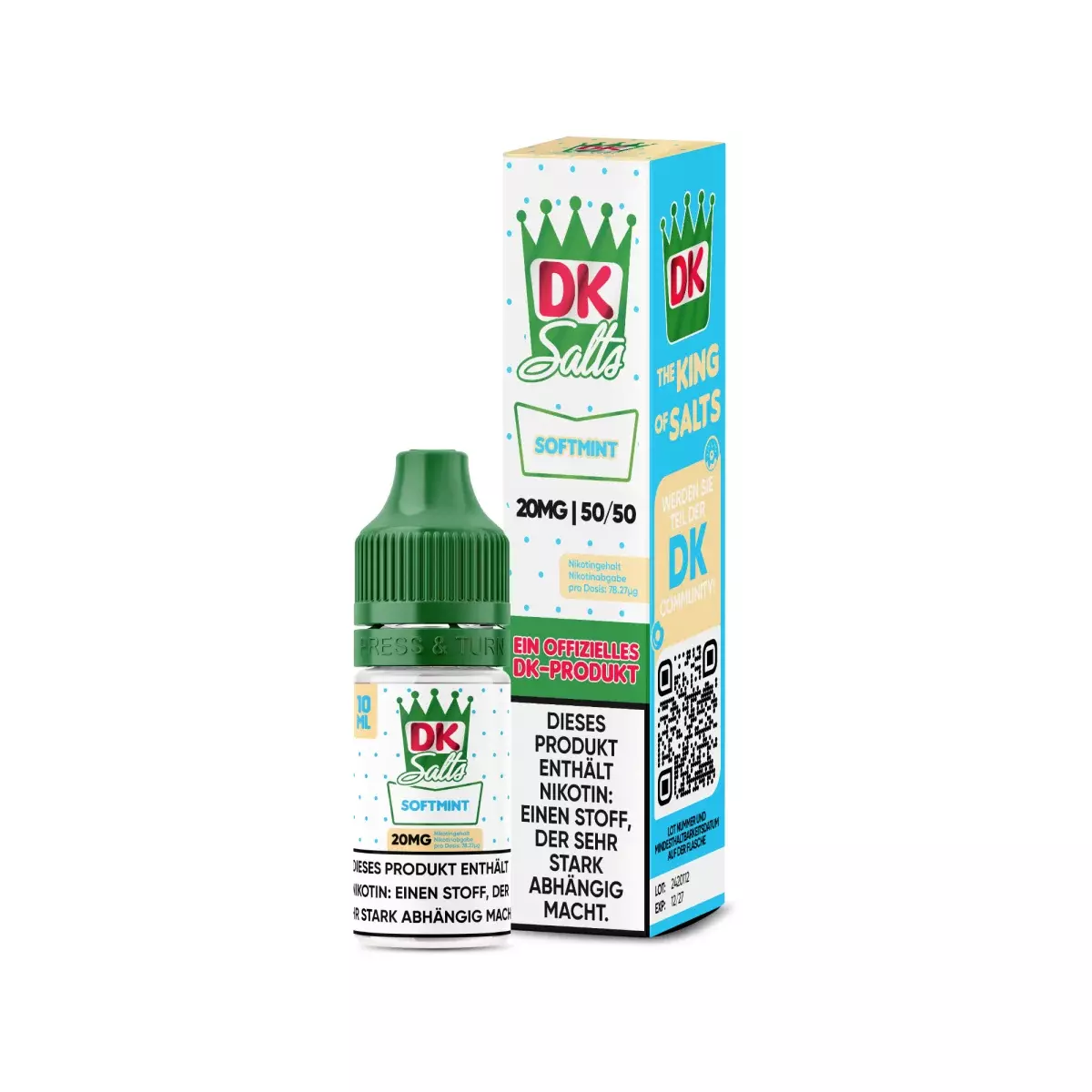 DK Salze - Softmint - 10ml Nikotinsalz Liquid