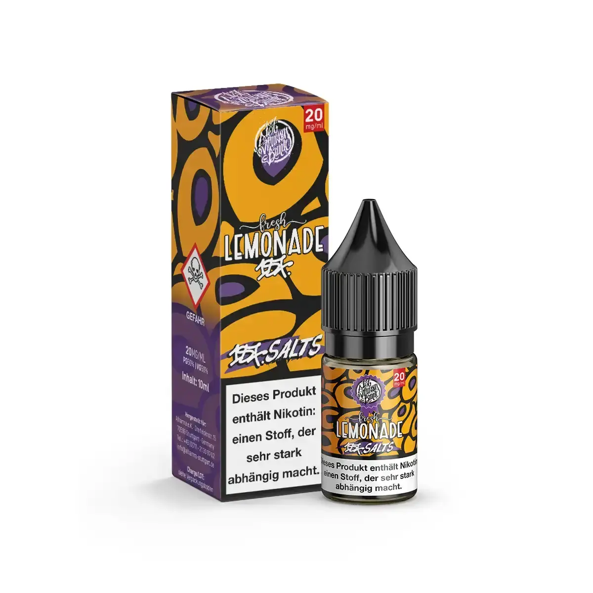 Fresh Lemonade - 10ml Nikotinsalz-Liquid