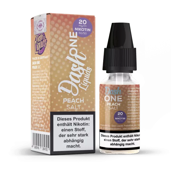 Dash One - Peach - 10ml Nikotinsalz Liquid