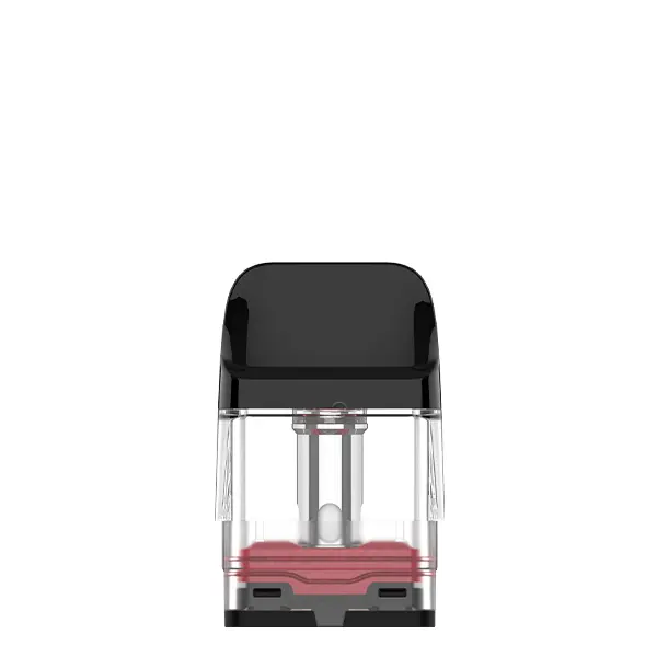 Vaporesso XROS 3ml Corex 2.0 Mesh Ersatz-Pod 0,8 Ohm, transparenter Tank mit schwarzem Mundstück und pinkfarbenem Coil