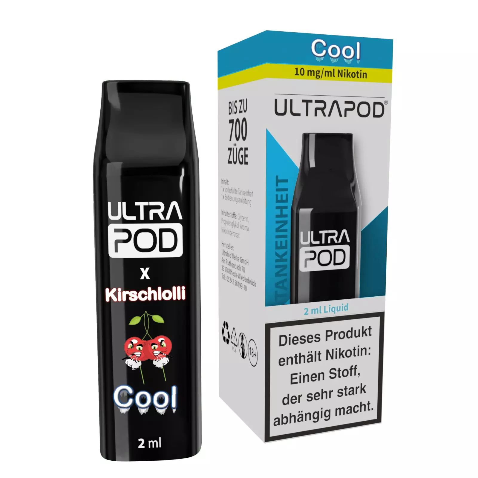 Ultrapod Prefilled Pod - Kirschlolli Cool