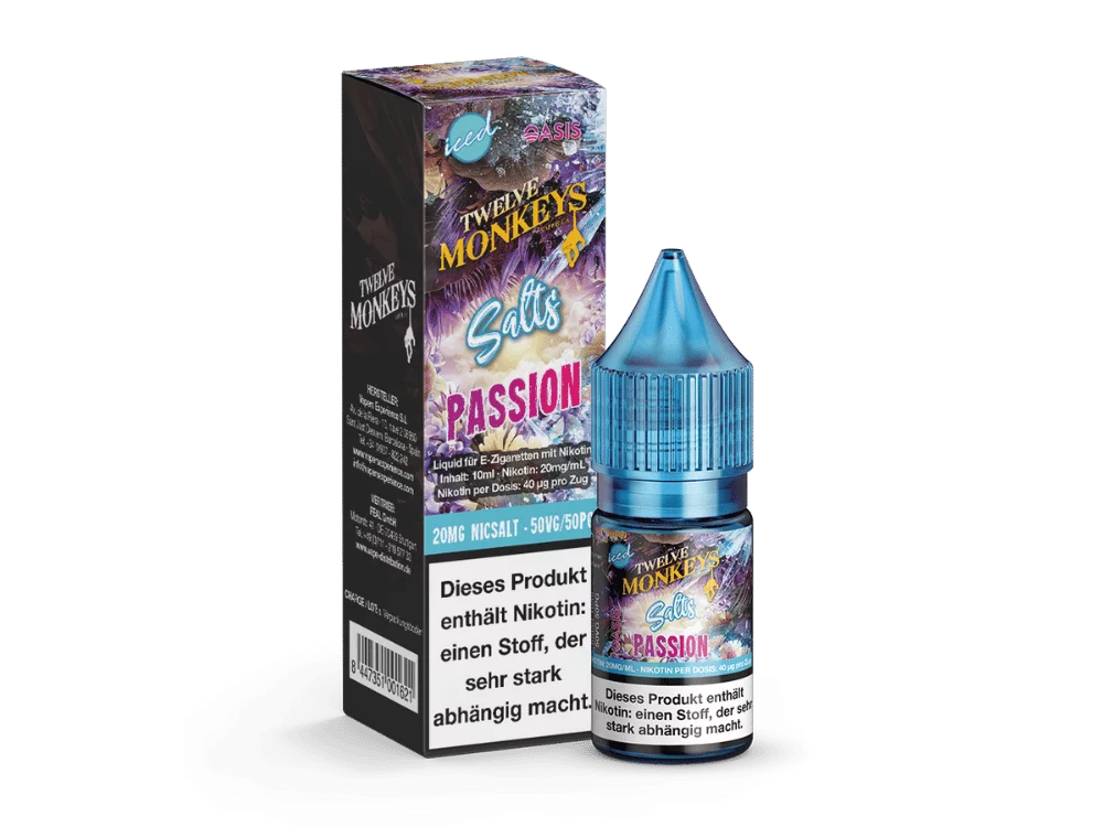 Iced - Passion - 10ml Nikotinsalz-Liquid