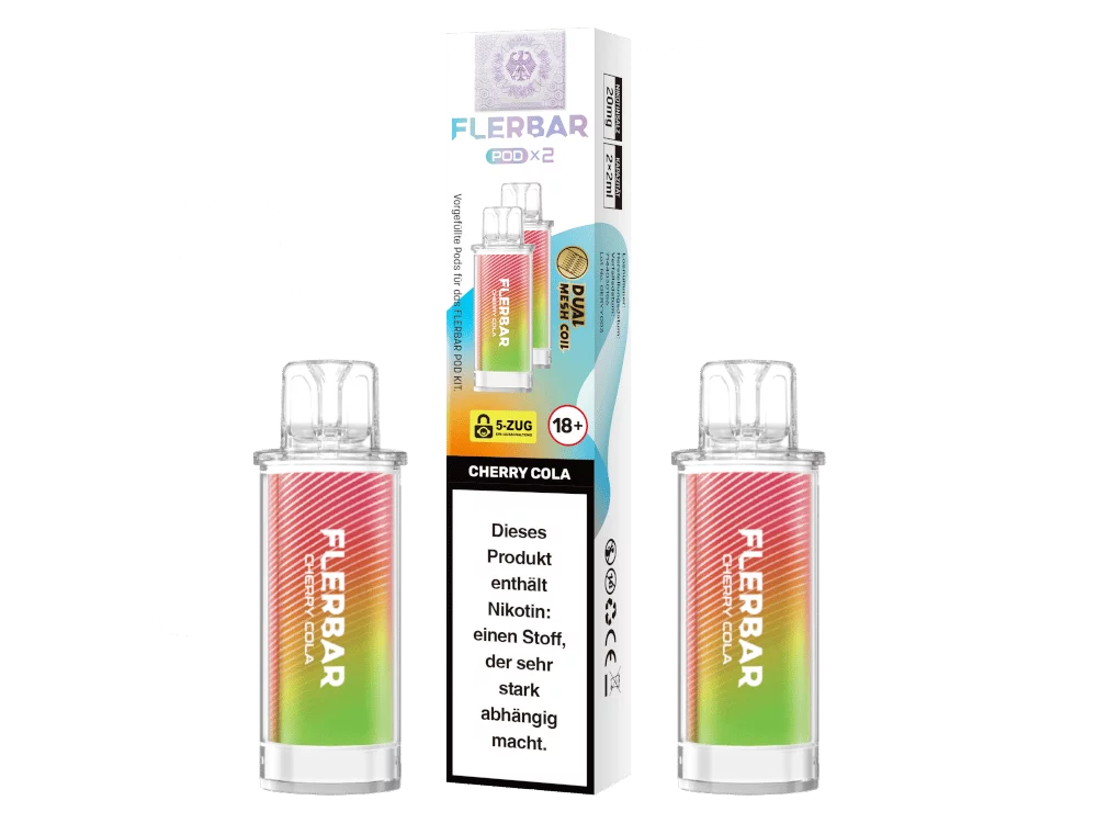 flerbar-pod-20mg-cherry-cola_v1_1000x750.png 2x Flerbar - Prefilled Pod - Cherry Cola