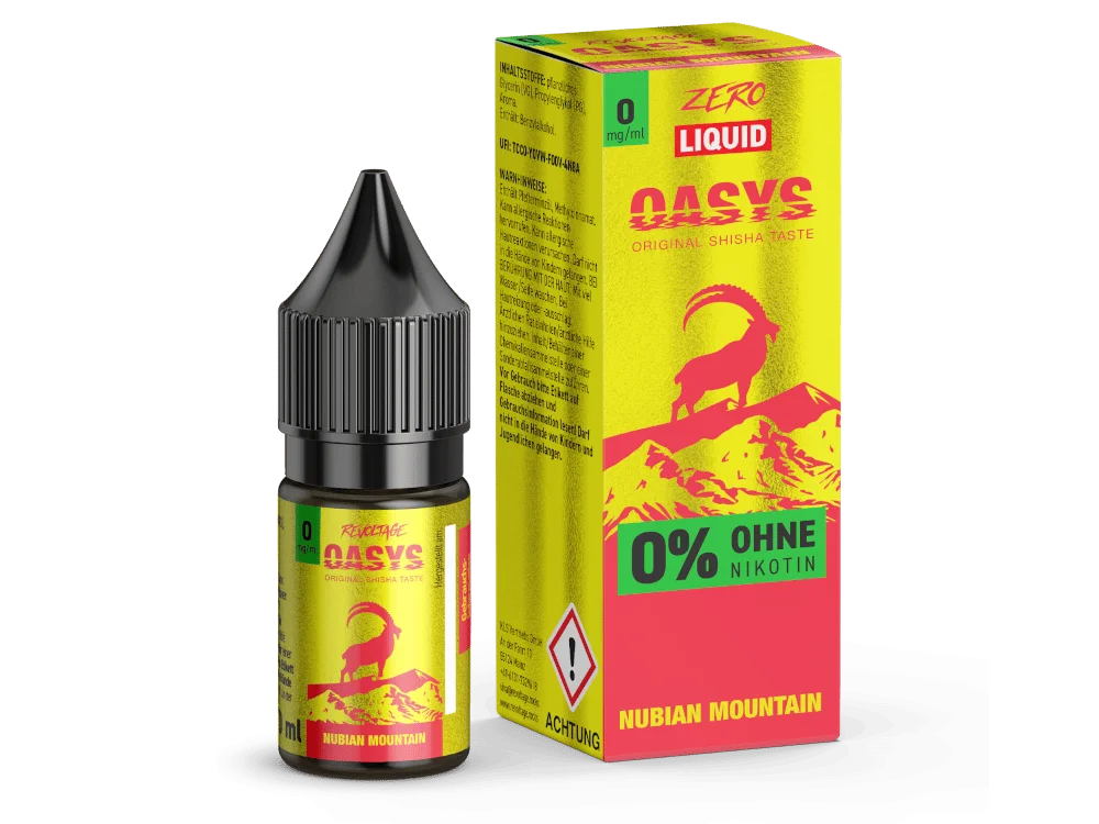 Revoltage-OASYS-Nubian-Mountain-Hybrid-0-mg_1000x750.png Revoltage Oasys Nubian Mountain 10ml Nikotinsalz-Liquid, gelb-rosa Flasche mit Schachtel, 0% Nikotin