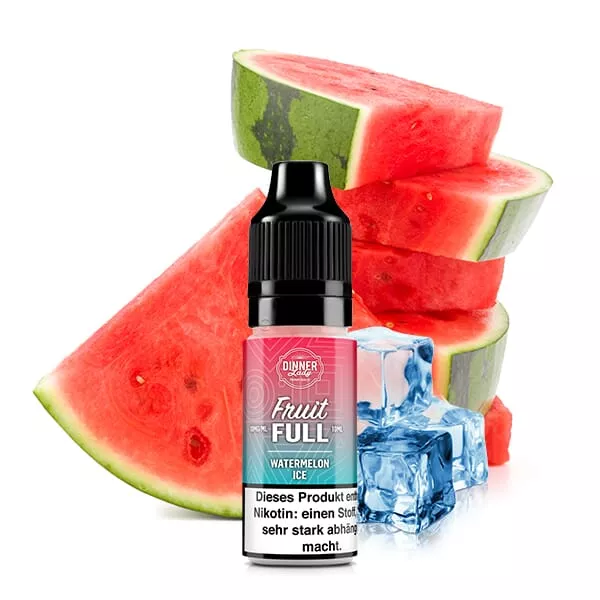 Fruit Full - Watermelon Ice - 10ml Nikotinsalz-Liquid