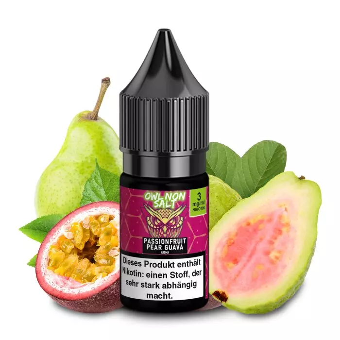 OWL Non-Salt - Passionfruit Pear Guava - 10ml Liquid