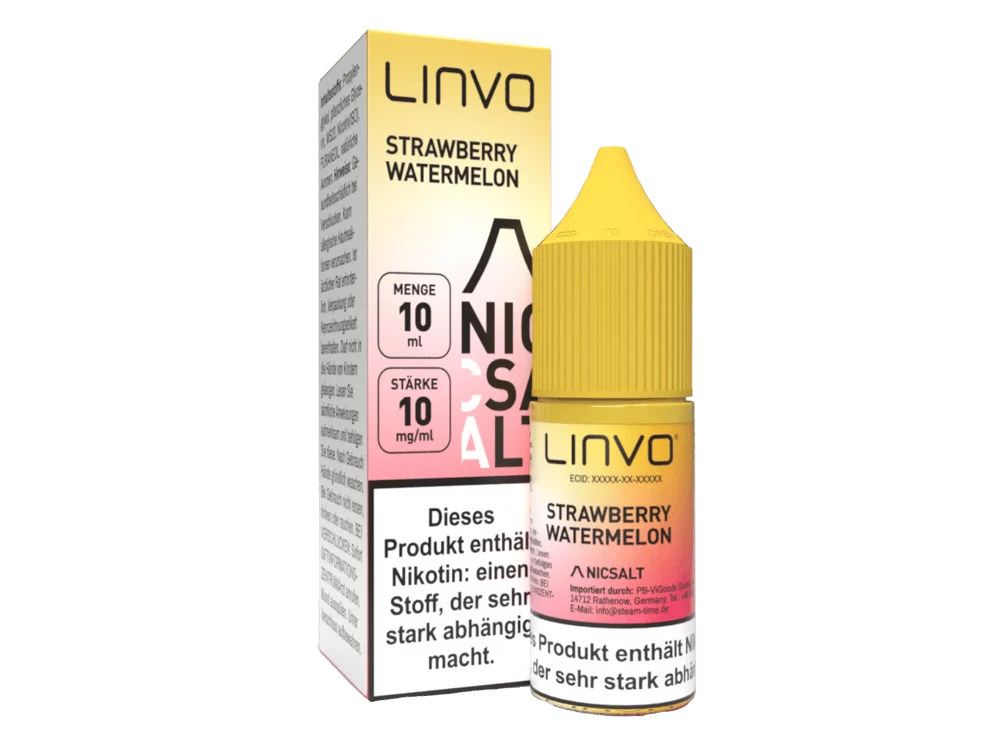 Linvo - Strawberry Watermelon - 10ml Nikotinsalz Liquid