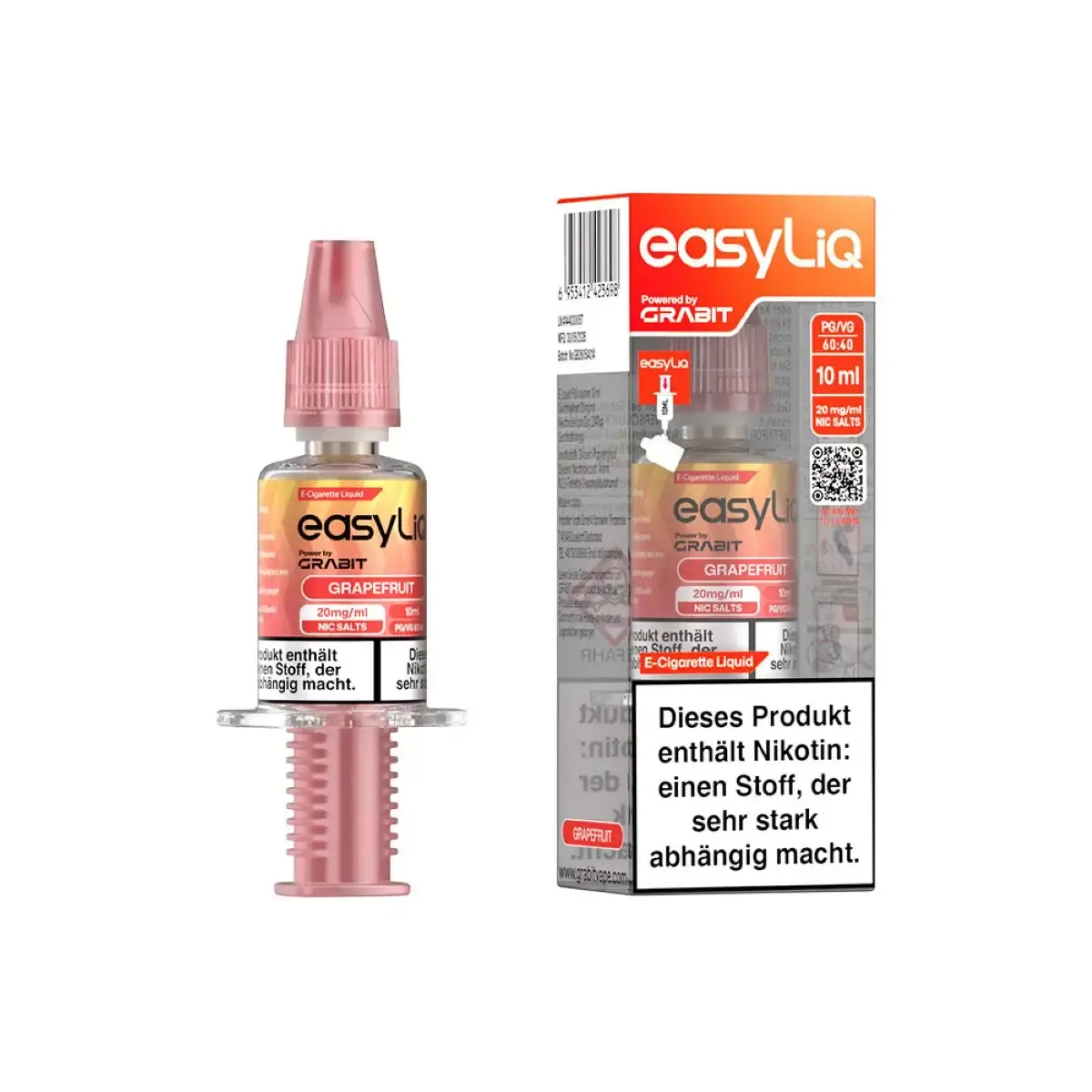 easyLIQ Grapefruit - 10ml Nikotinsalz-Liquid
