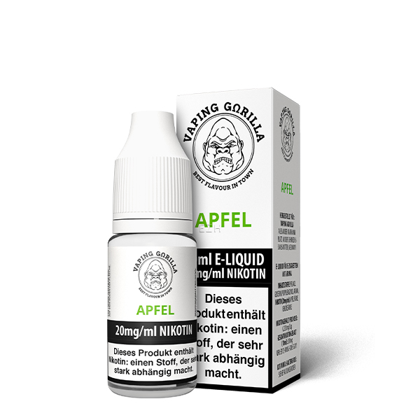 Apfel - 10ml Nikotinsalz-Liquid