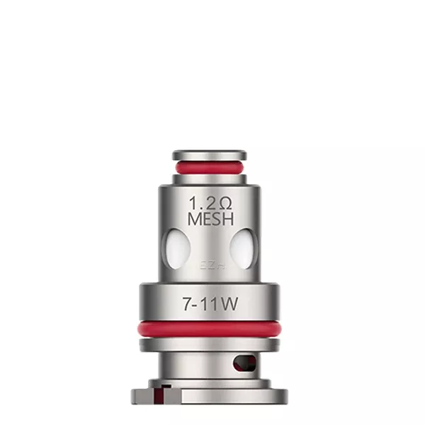 source109843.jpg Einzelner Vaporesso GTX Mesh Verdampferkopf 1,2 Ohm in Silber-Rot, 5er-Pack GTX Mesh Coil