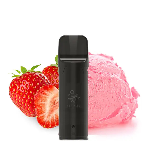 2x Elfbar Elfa CP Prefilled Pod - Strawberry Ice Cream 20mg/ml