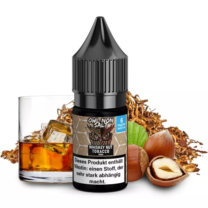OWL Non-Salt - Whiskey Nut Tobacco - 10ml Liquid