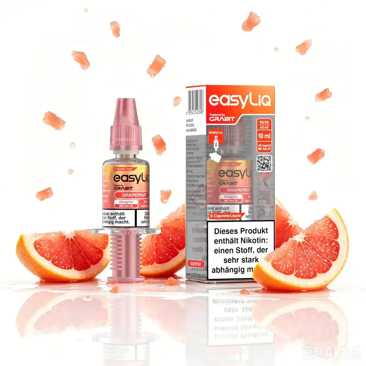 easyLIQ Grapefruit - 10ml Nikotinsalz-Liquid