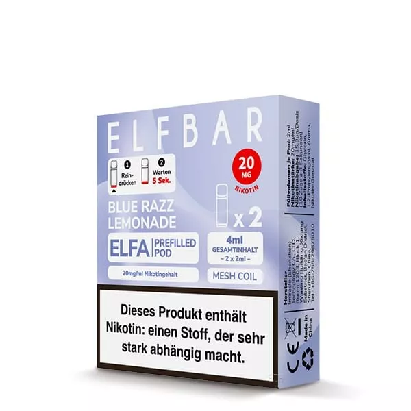 Elfbar Elfa Pods 20mg/ml - alle Sorten im 2er Pack