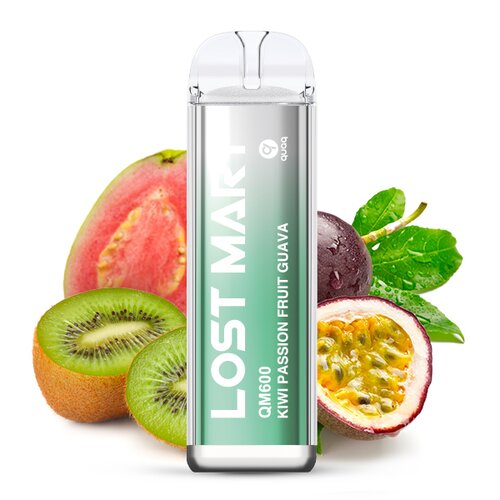 Lost Mary - QM600 Einweg E-Zigarette - Kiwi Passion Fruit Guava 20mg/ml