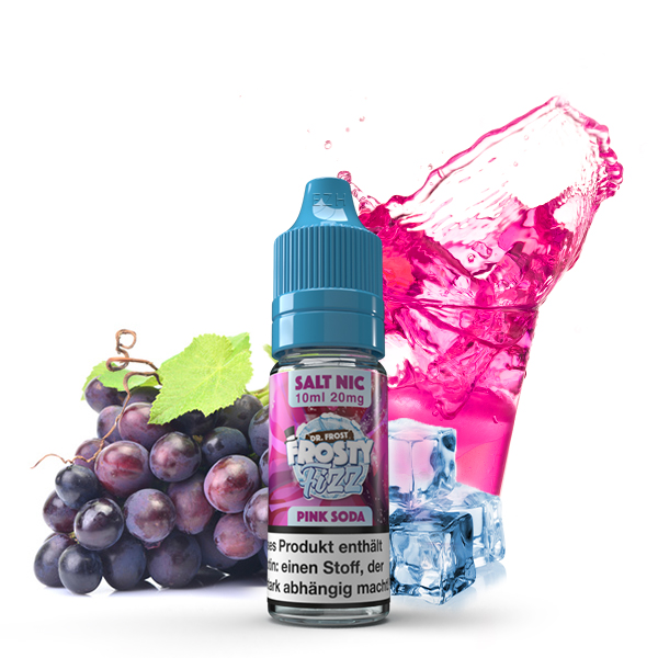 Fizzy Pink Soda - 10ml Nikotinsalz-Liquid 20mg/ml