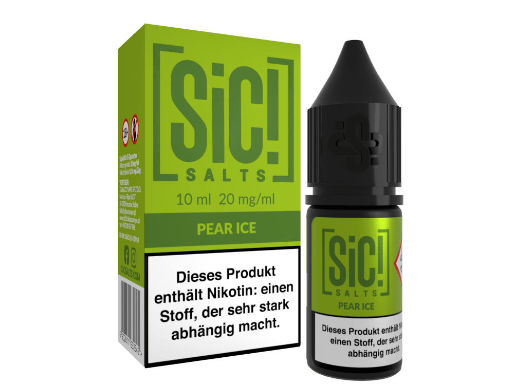 SiC! Salts - Pear Ice - 10ml Nikotinsalz Liquid