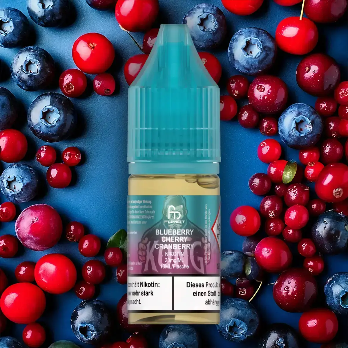 RandM Fumot Blueberry Cherry Cranberry - 10ml Nikotinsalz-Liquid