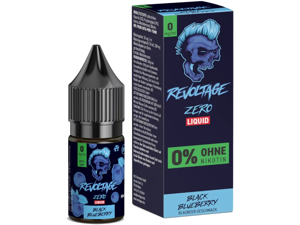 Black Blueberry 10ml Hybrid-Nikotinsalz Liquid