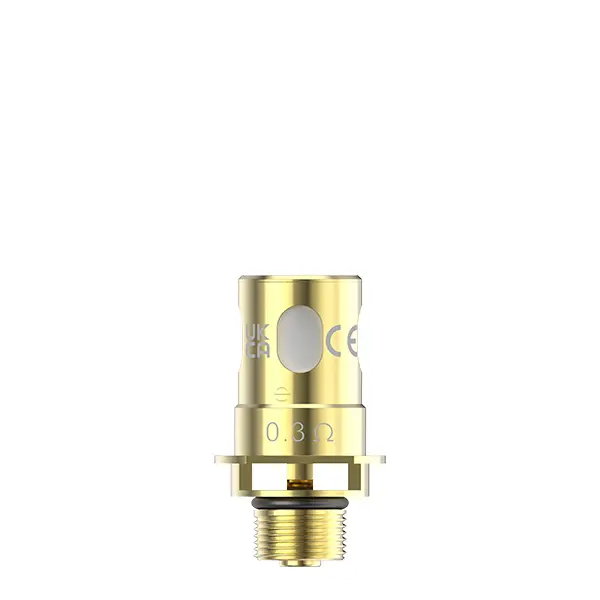 Innokin Z-Coil Mesh V2 Verdampferkopf in Gold, Einzelstück Frontansicht – 5x Innokin Z-Coil Mesh V2