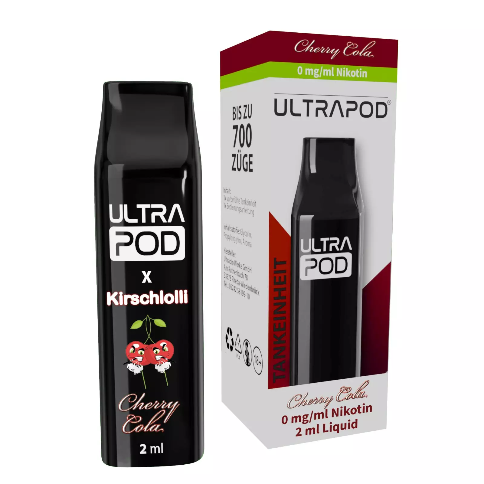 Ultrapod Prefilled Pod - Kirschlolli Cherry Cola